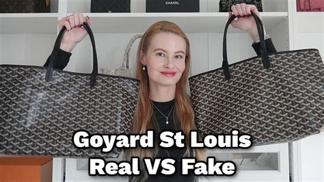 goyard real or fake|Goyard tote knock off.